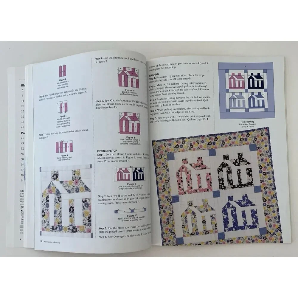 Illustrated Guide To Scrap Miniature Magic Master Quilters Workshop